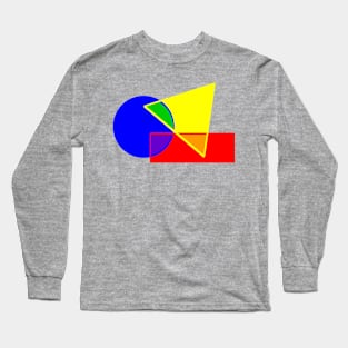 Minimalist Shapes Long Sleeve T-Shirt